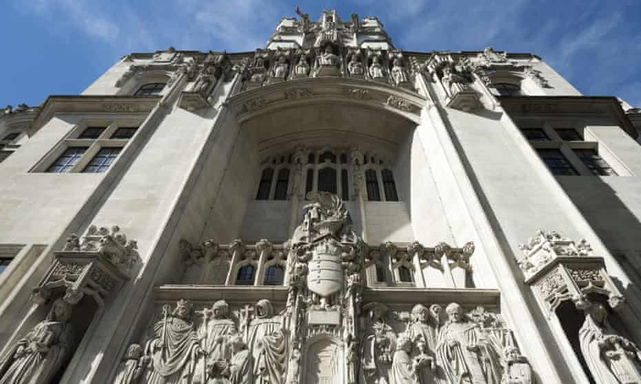 The supreme court building, Parliament Square, central London