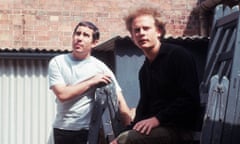 Pop musicians Simon and Garfunkel, circa 1965
