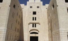 The abandoned Palestinian Parliament building in Abu Dis, East Jerusalem.Photo by Quique Kierszenbaum.For Cities