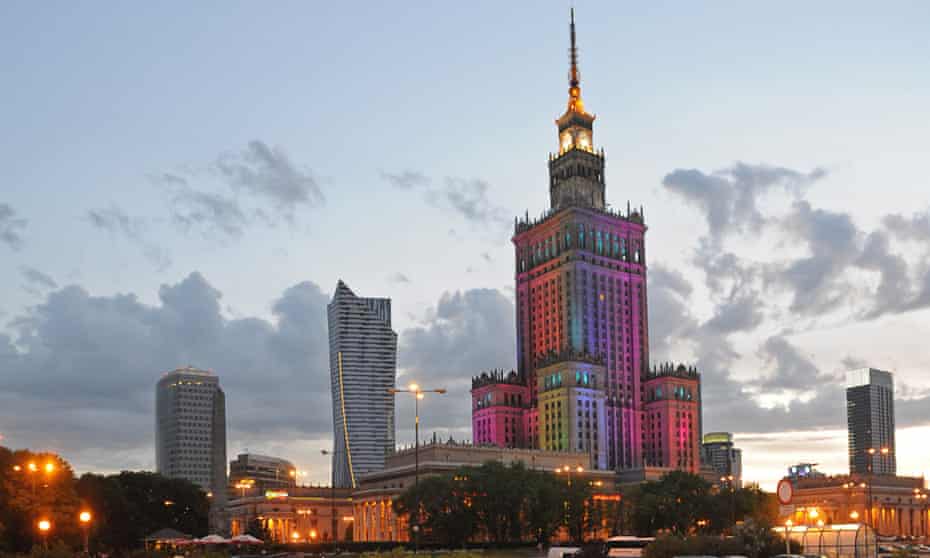 Warsaw, the capital of Poland.