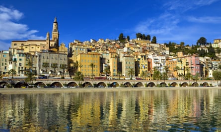 'When we bathed in Menton, shoals of small fish skidded across the harbour's clear water like shadows.'