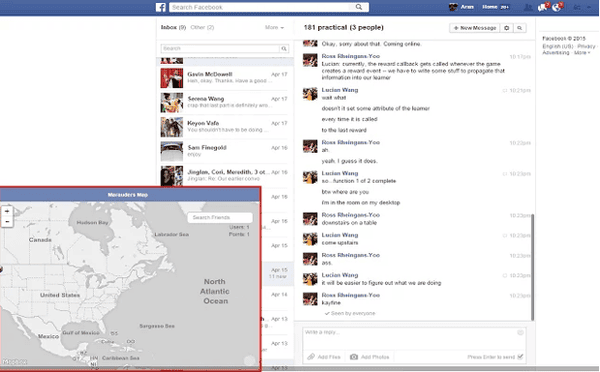 Marauders Map The Chrome App That Stalks Facebook Messenger Users Facebook The Guardian Marauders Map Extension 2022