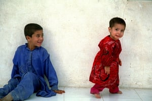 Afghan children in Iran