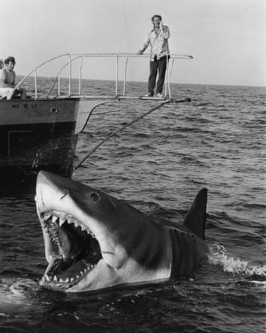 Jaws Movie Great White Shark 1975 8x10 Inch Glossy Photo Print - Classic Film Reproduction