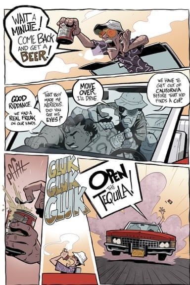 Fear and Loathing in Las Vegas in graphic novel Fear and Loathing in Las Vegas in graphic novel