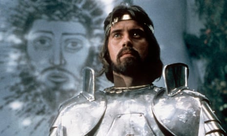 Nigel Terry as King Arthur in the 1981 film Excalibur.