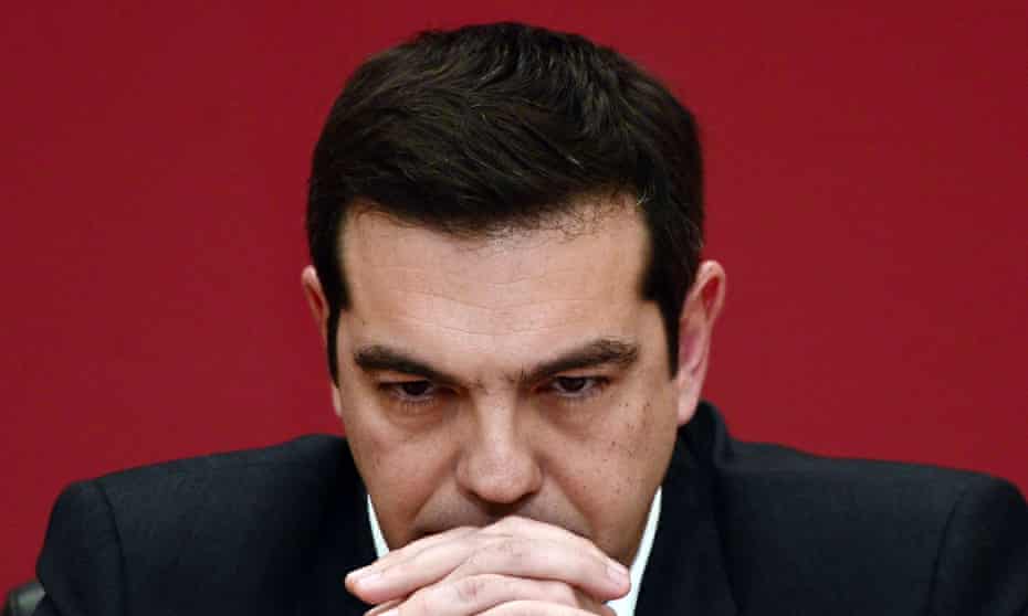 Choices to be made: Alexis Tsipras has managed to maintain approval ratings of almost 70% despite rolling back on almost every promise he has made. 