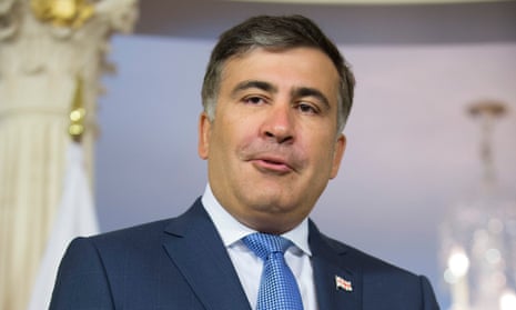 Mikheil Saakashvili, the new governor of Odessa.