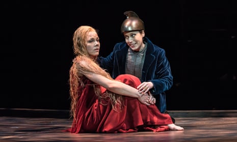 Jurgita Adamonytė and Rebecca Bottone in the Welsh National Opera production of Debussy's Pelléas et