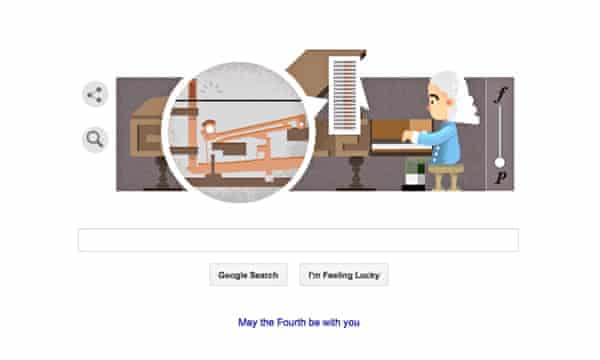 who invented the piano google doodle