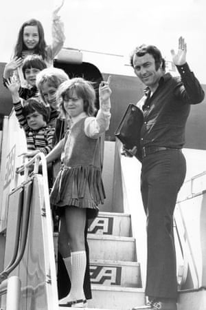 Farewell From Jimmy Greaves As He Quits Football And Leaves For A Holiday In Portugal With His Wife Irene And Family