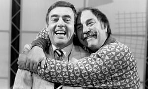 1985 -1992 Ian St.John (left) with Jimmy Greaves on Saint and Greavsie
