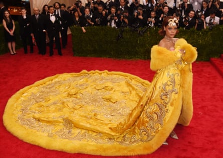 Chinese Designer Guo Pei Didn't Want Rihanna to Wear Met Gala