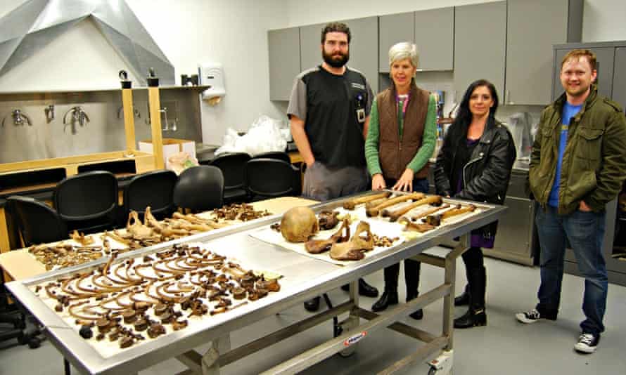 Staff at the Southeast Texas Applied Forensic Science Facility in Huntsville, Texas.