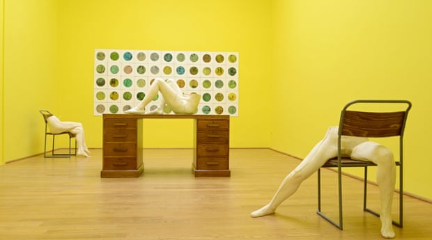 Sarah Lucas installation British Pavilion at the 56th International Art Exhibition at the Biennale in Venice