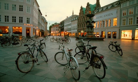 Bicycles in Copenhagen.