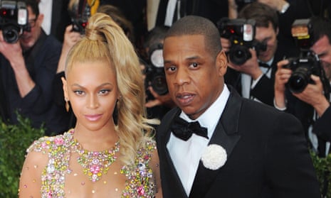 Beyonce and Jay Z at the Met Ball on Monday in New York.
