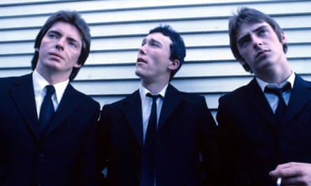 In the Jam: (from left) Bruce Foxton, Rick Buckler and Paul WellerI in 1977.