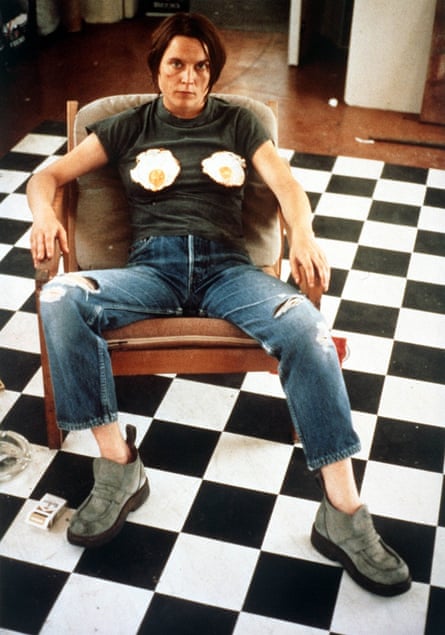 Self-portrait with Fried Eggs, 1996.