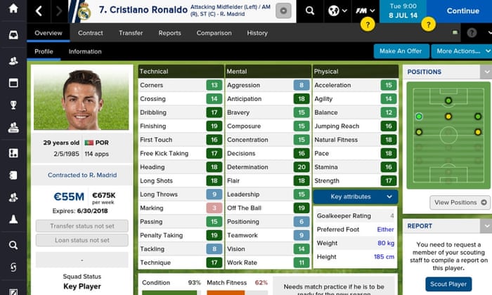 Football Manager Classic Review As Hugely Enjoyable On Tablet As It Was On Pc Sports Games The Guardian Football Manager Classic Review As Hugely Enjoyable On Tablet As It Was On Pc Sports Games The Guardian