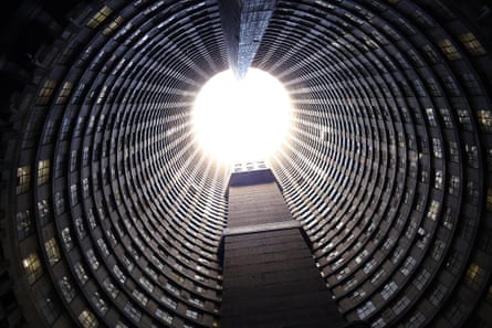 The inner core of Ponte’s 173-metre concrete cylinder became a giant rubbish tip.