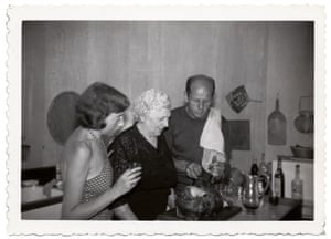 Artists Unframed: Snapshots from the Smithsonian's Archives of American Art Lee Krasner, Stella Pollock and Jackson Pollock carving a turkey, 1950 