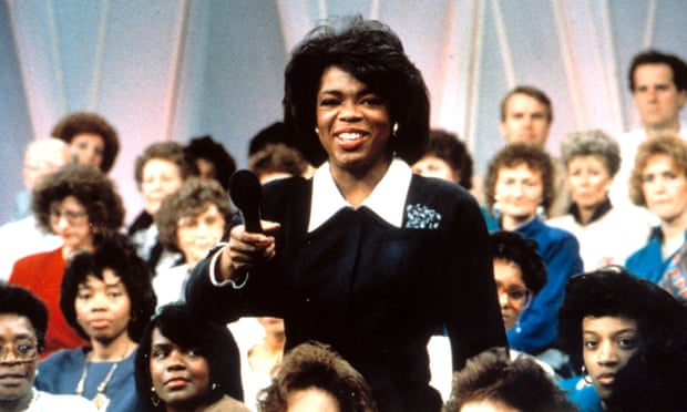 Oprah in the early days of the show.