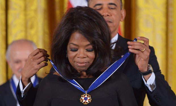 Barack Obama Oprah Winfrey Presidential Medal of Freedom.