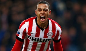 Memphis Depay A Tarzan With Tattoos Struts Into Manchester United Bart Vlietstra Football The Guardian