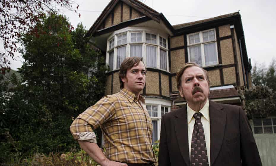 Macfadyen and Spall in The Enfield Haunting