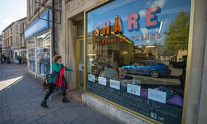The UK's first Share Shop, in Frome, Somerset.