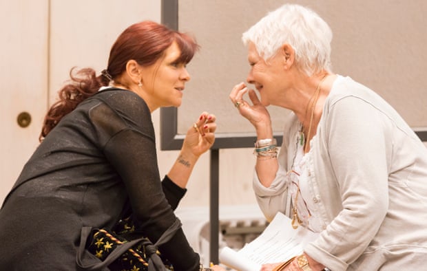 Finty Williams and Judi Dench in The Vote.