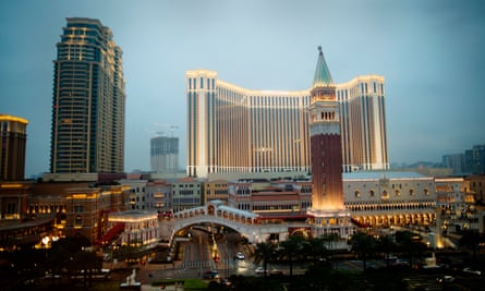 The Venetian Macao resort, operated by Las Vegas Sands Corp