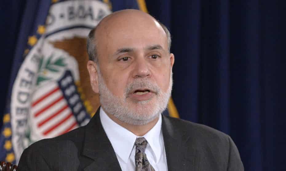 Ben Bernanke, former Federal Reserve chief, prompted the ‘taper tantrum’ when he hinted at reducing bond purchases. 