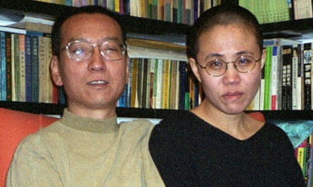 Liu Xiaobo and his wife Liu Xia in Beijing