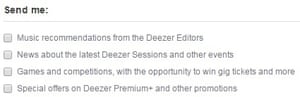 Deezer Spam
