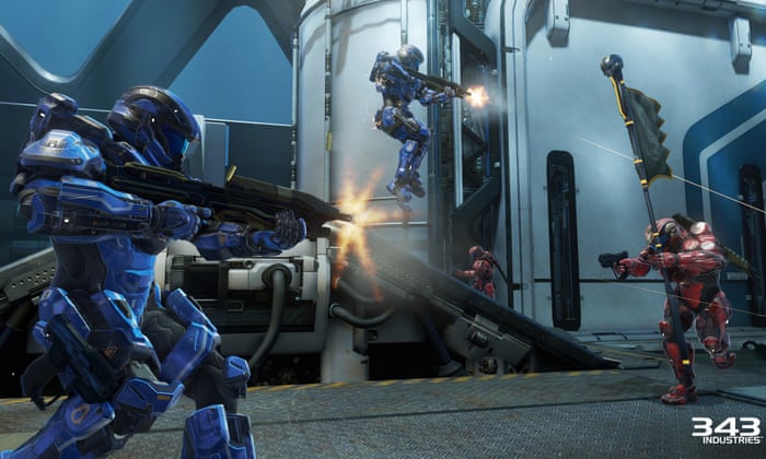 Halo 5 Guardians First Play Halo The Guardian - halo 5 guardians first play halo halo theme song coool roblox Halo 5 Guardians First Play Halo The Guardian - halo theme song coool roblox