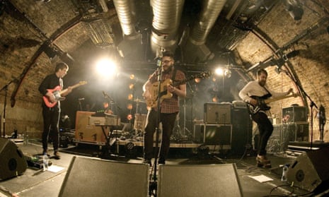 Fatherson performing at the Arches in Glasgow in 2014.
