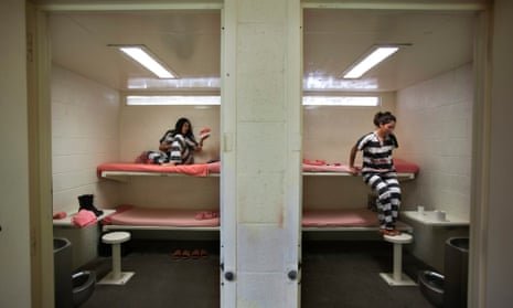 women in jail cells
