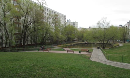 Green space in the Belyayevo suburb.