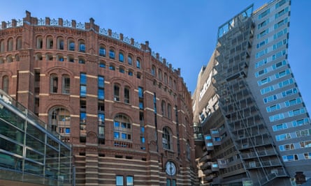 An 1896 gasometer in Vienna converted in 2001  into apartments and a shopping centre,