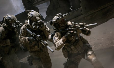 The Navy Seal team in Zero Dark Thirty