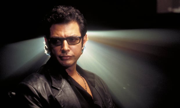 Jeff Goldblum as Dr Ian Malcolm in Jurassic Park. ‘I sometimes wish he was on hand in real life to inject a bit of sarcasm.’