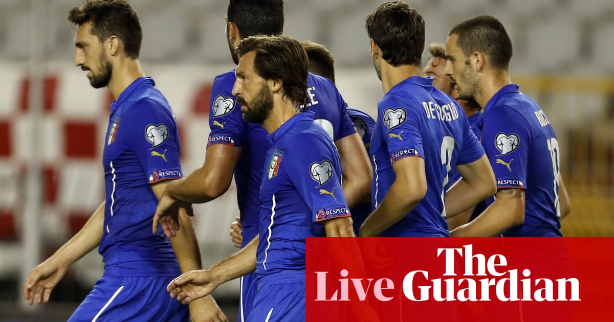 Euro 2016 Qualifiers Clockwatch As It Happened Football The Guardian