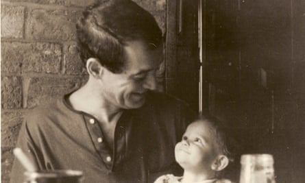 The author with her father, Anatole Broyard.