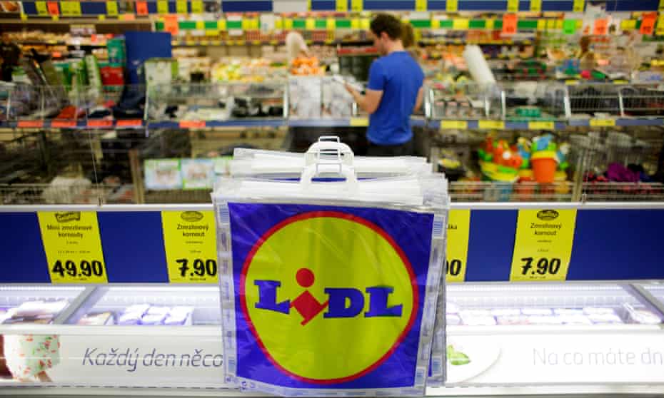 A branch of Lidl in Prague. The funding is intended to help Lidl and its sister chain expand across central and eastern Europe.