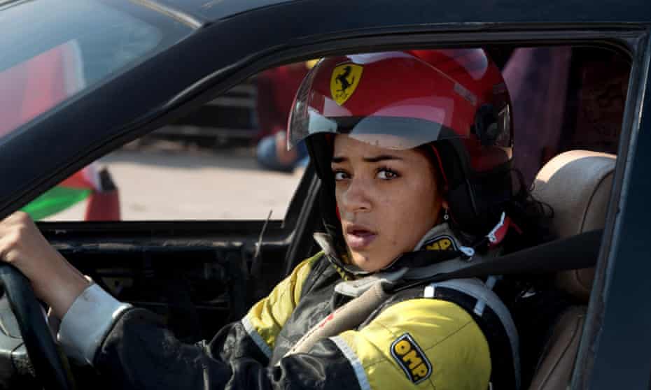 Noor Daoud in a still from Speed Sisters