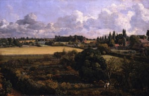 Overshadowed … Golding Constable’s Kitchen Garden, July 1815.