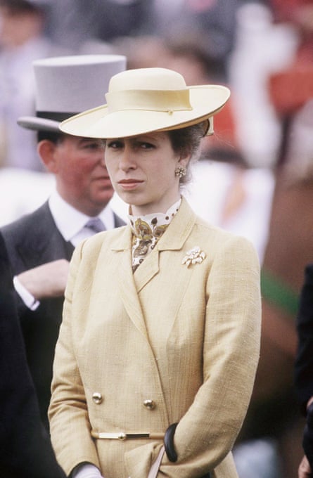 Princess Anne at the Derby, 1983