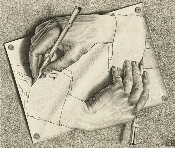 The Impossible World Of Mc Escher Art And Design The Guardian